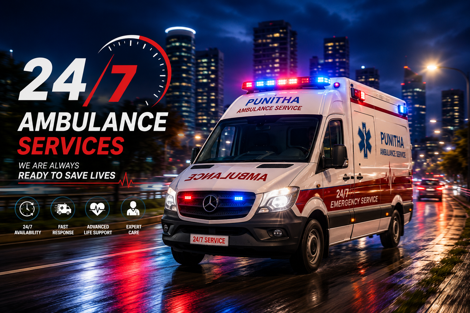24/7 Ambulance Services