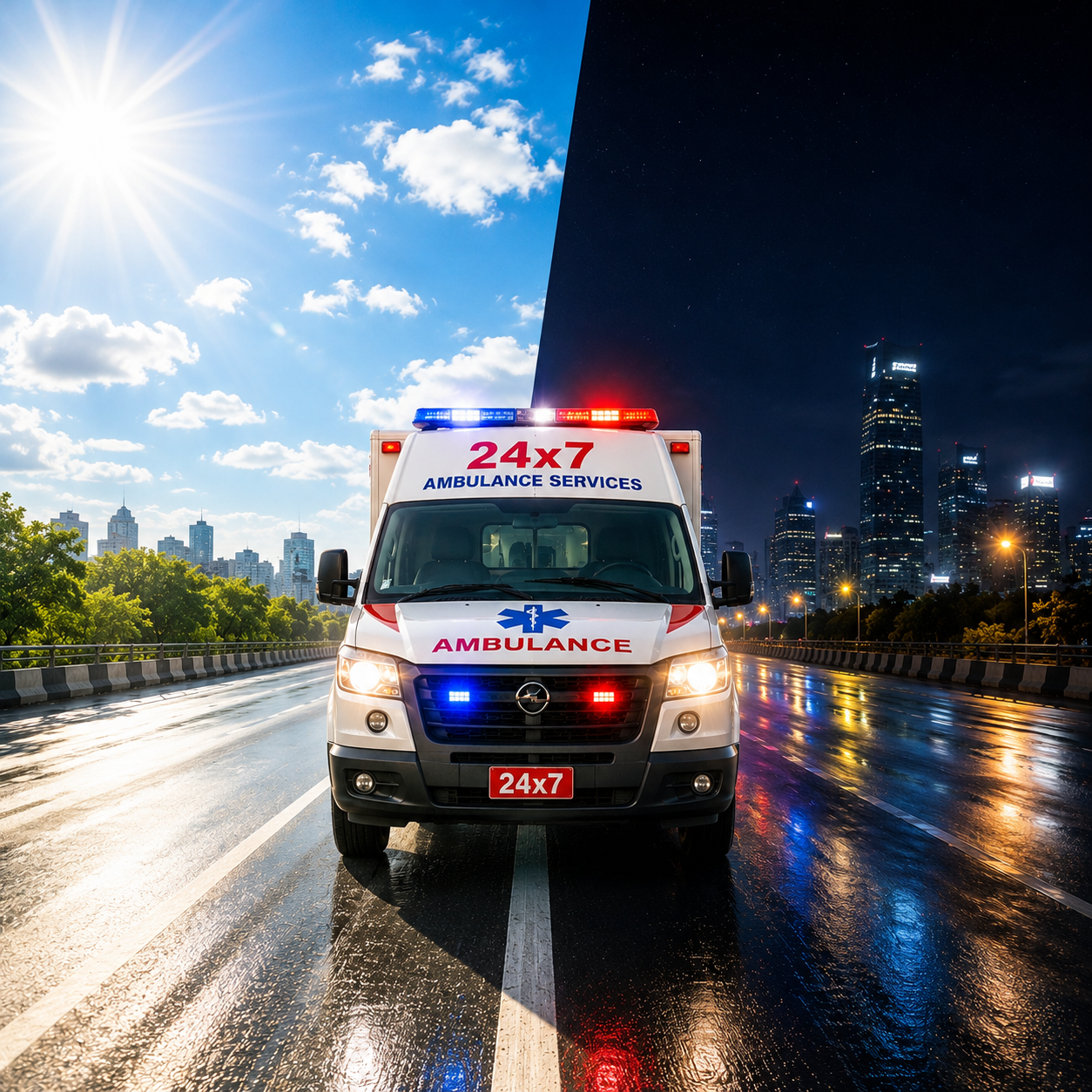 Punitha ambulance available round the clock